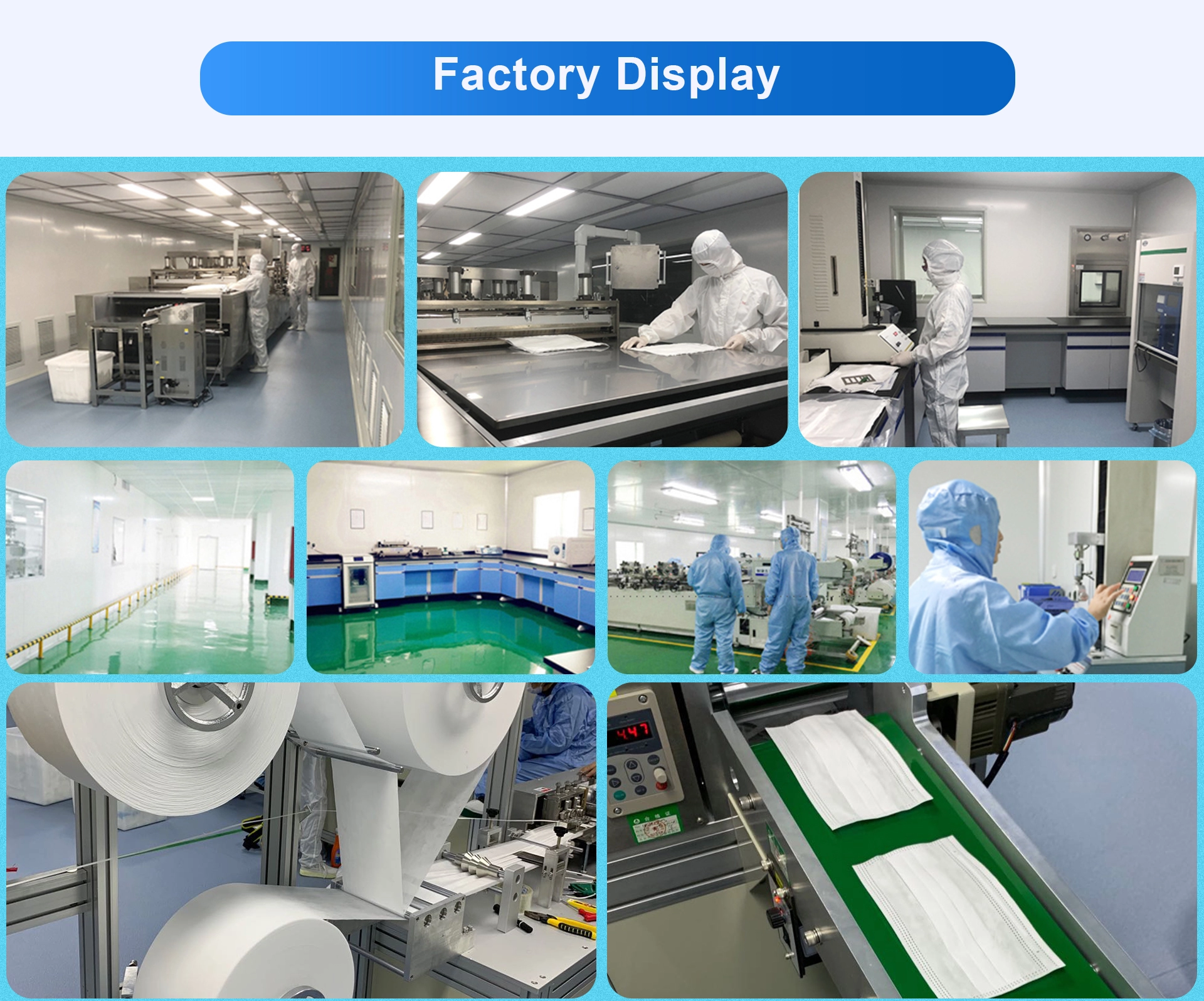 Nonwoven 3 ply 50PCS/Box Earloop Disposable Face Mask