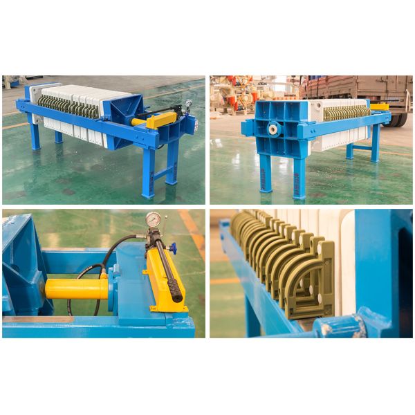 обработка Slurry ручного масла прессы гидравлического фильтра 800mm медицинская небольшая