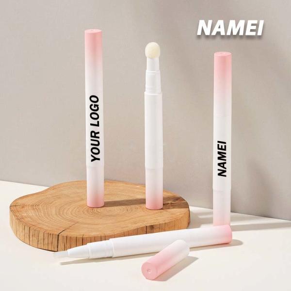 Smudge Proof Plastic Pencil Lipstick Packaging With Applicator