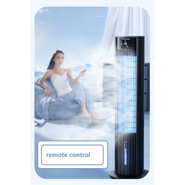 Floor Vertical Mobile Ice Mist Air Conditioning Fan with 220V Voltage and Private Mold