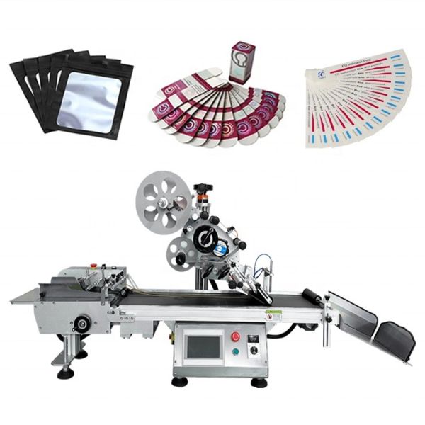 High Speed Label Machine Automatic/Flat Labeling Machine with Encoder 30 pcs/h