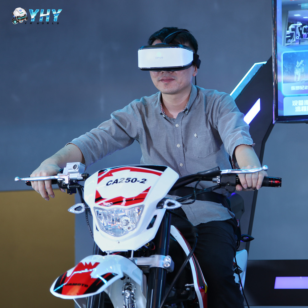 Тематический парк 9D VR мотоцикл с 55-дюймовым экраном