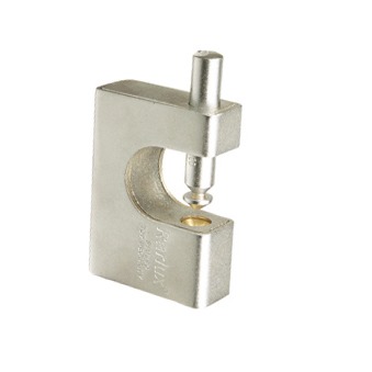 Rarlux Stainless Steel Cover Iron Padlock High Security Chrome-plated Heavy Duty Rectangular Padlock