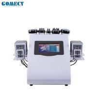 6 dans 1 ultrason de cavitation de la perte de poids rf 80k de cavitation de rf Lipolaser 80k amincissant la machine