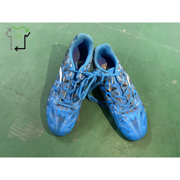 Men's 2nd Hand Football Shoe Chinese Brand Popular Style Sport Soccer Nylon Shoes