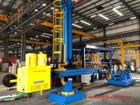 Manipuladores automáticos de soldadura de columna y pluma con pluma vertical 1100 mm/min