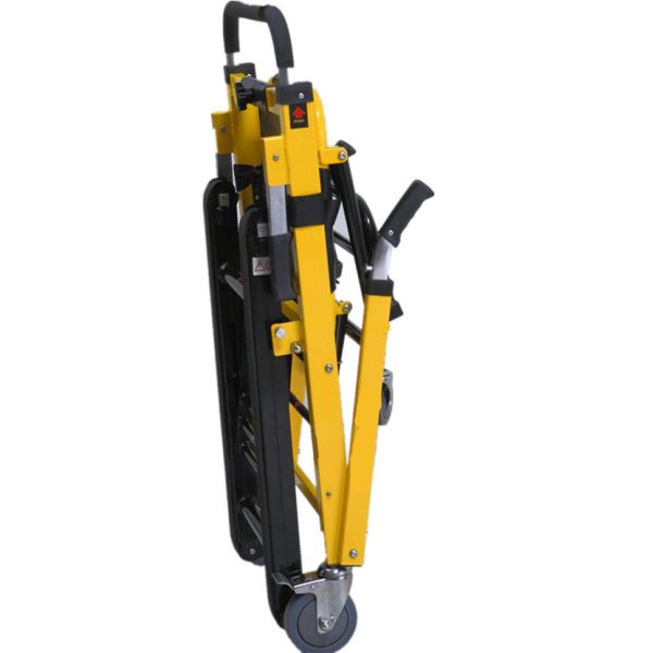 Safety Stair stretcher with four wheels easy to carry folding stretcher for hospital or personal foldable stretcher