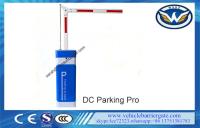 Boom de segurança azul e branco Porta de estacionamento de barreira braço dobrável 90 graus Design velocidade nominal