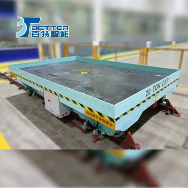 40ton Material Handling Equipment Rail Transfer Trolley for Handling Heavy Material