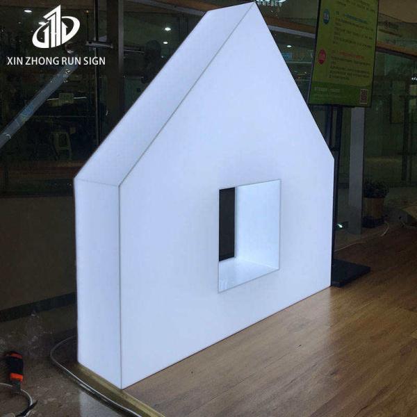 Outdoor waterproof lighting custom logo lit back light letter sign signage