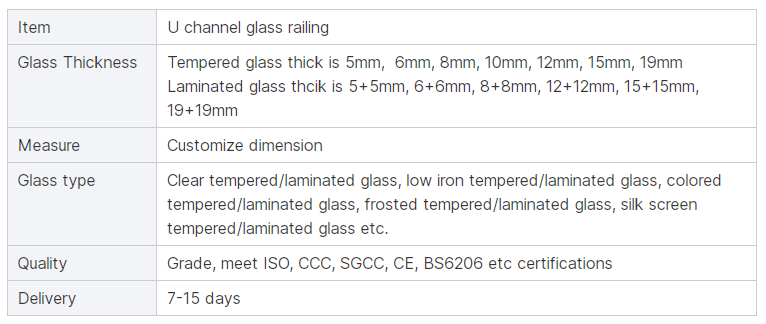 10/12mm Clear Tempered Railing Glass | For Curtain Wall, Stair, Hospital & Bathroom