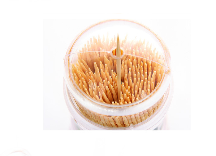 Коробка Biodegradable бамбуковых зубочисток индивидуальная упаковала