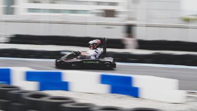 Manutenção remota interna elétrica de Karting 3500RPM 4 da roda profissional