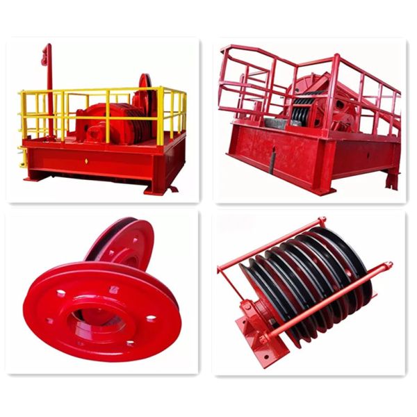 TC450 API 4F Drilling Rig Spare Parts Top Lifting TC type Crown Block