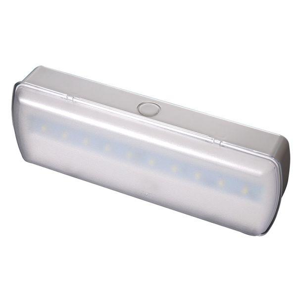 Fire-Retardant ABS LED Emergency Light with 10pcs SMD 5730 LED and 3.6V 1.8Ah Ni-Cd Battery