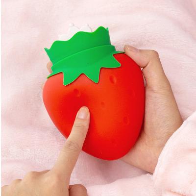 1 Liter Soft Silicone Hot Water Bag For Winter Cold Therapy Hot Compress Pain Relief From Headache Cramps Arthritis Back