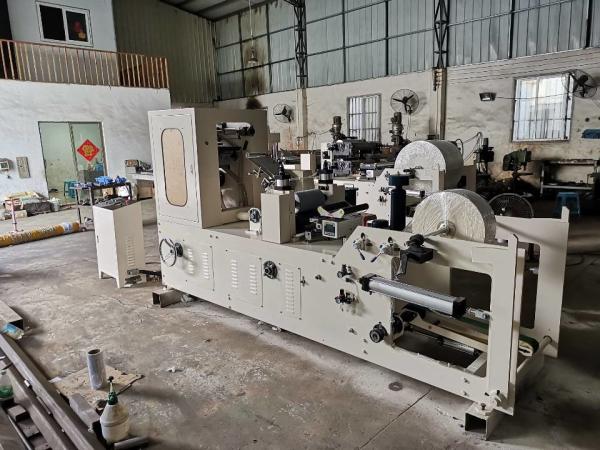 Good Price Automatic L Fold Three Fold Napkin Serviette Manufacturing Machine