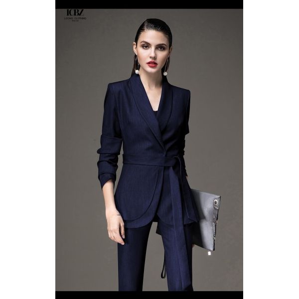 Классические женские костюмы для женщин женские бизнес-костюмы без декоративных кнопок