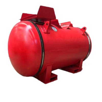Chargement réactif à l'eau Choisissez des réservoirs de navires sous pression portables avec une capacité d'eau de 1880L et 4324Kg