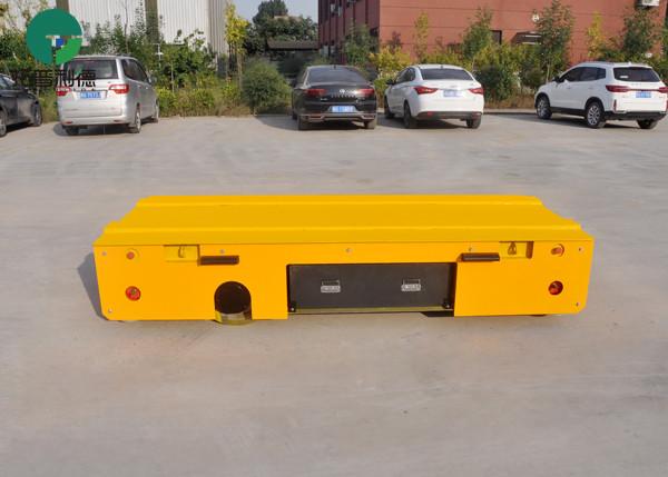 40t aluminum tank handling electric trackless transfer trolley