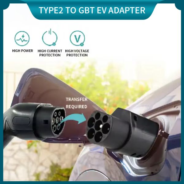 Evonic EV Adapter Charging Converter Electric Vehicle Car Charging Adapter Only for GB/T Vehicle Owner Fit for BYD Tesla