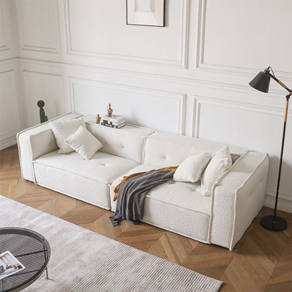 Modern Design Customize Size Cream Color Toast Sofa Couch Luxury Sectional Sofa for Living Room