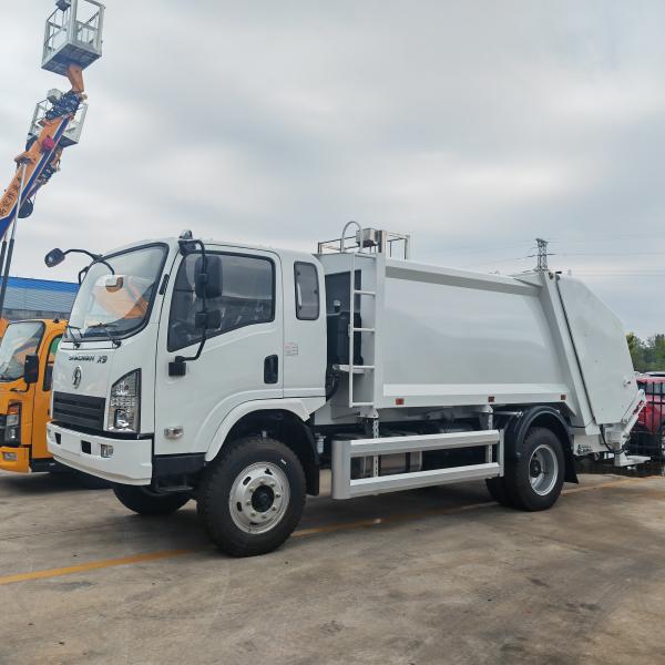 Shacman X9 Compression Waste Collection Compactor Garbage Truck 