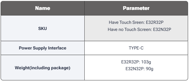 YBR032EGE-Q1(E32R32P) 3.2-inch TN TFT ESP32 Development Board with WiFi and Bluetooth and 240x320 Resolution Smart Display Screen