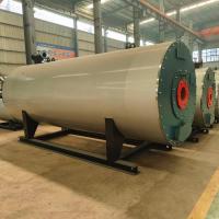 Caldeira térmica com fluido de asfalto a gás 1 t/h