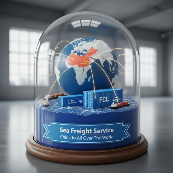 LCL FCL Container Sea Freight Service China to All Over The World