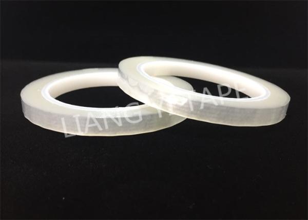 Clear Transformer  Electrical Tape , Polyester PET Film Flame Retardant Tape