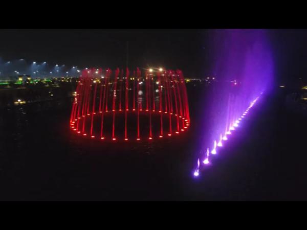 Water Dancing Pakistan Musical Fountain Stainless Steel 304