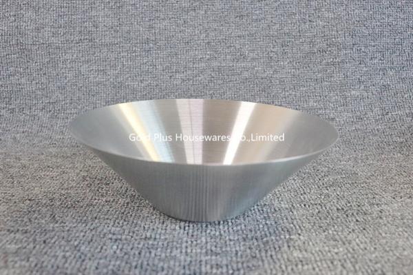 Eco-friendly reliable breakfast fruit food tray for family 304 stainless steel decorative table fruit bowl