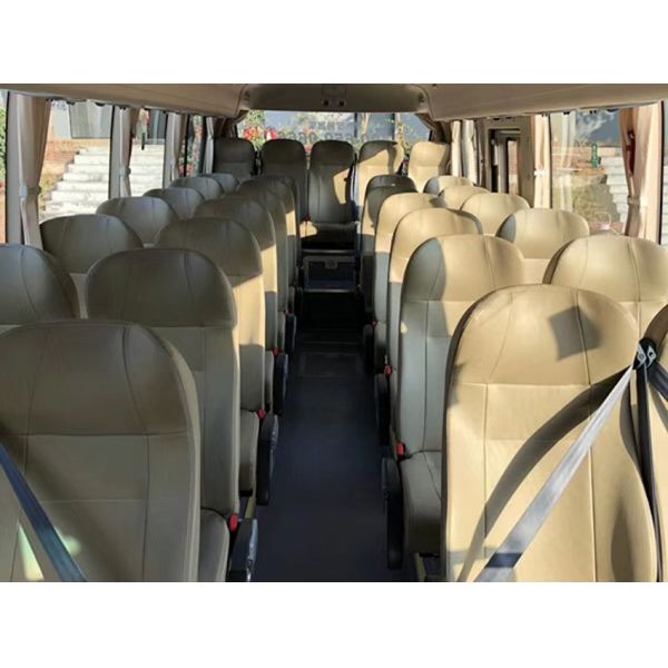 Autobus de transport de passagers d'occasion 33 places avec boîte de vitesses manuelle