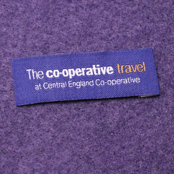 Branded Name Woven Apparel Labels With Logo Personalized Garment Labels