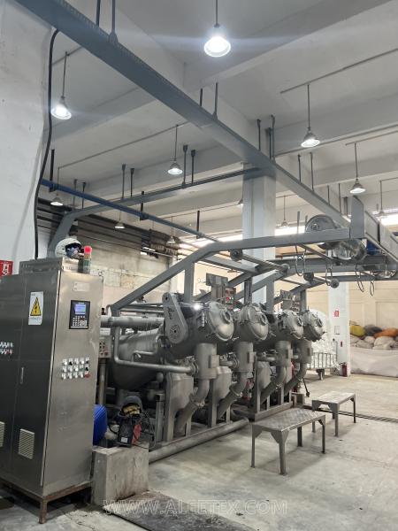 Industrial 380V Energy Saving Overflow Dyeing Machines Cotton Fabric Jet Dyeing Machine