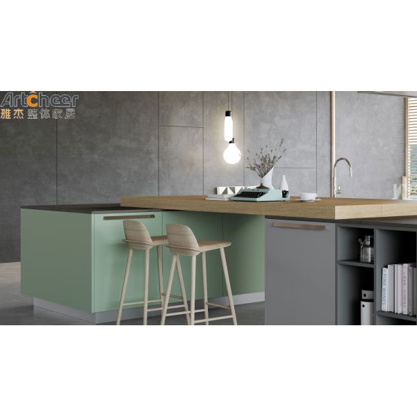 Modular Kitchen Furniture Cabinets in ECO Friendly Material Grade and Customized Size