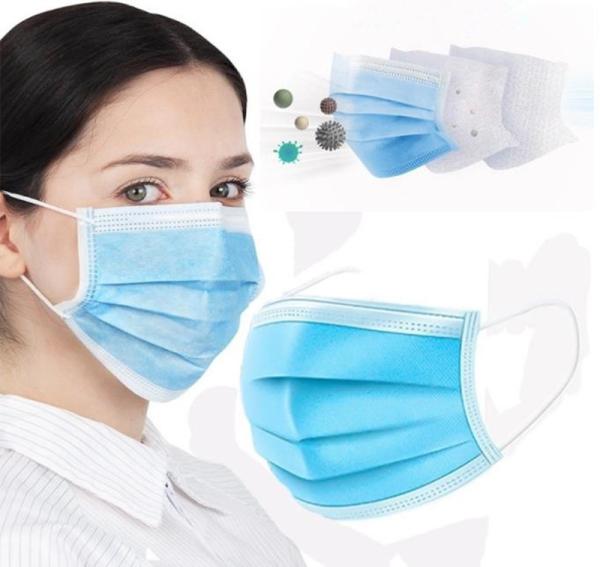Anti Virus Kids Face Mask , Three Layer Children's Medical Face Masks