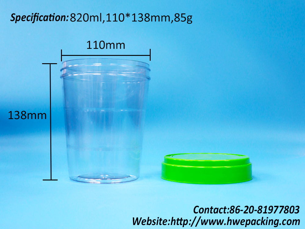 PET Jar For Fragile Cookies Biscuits And Baked Snack Retail Packaging