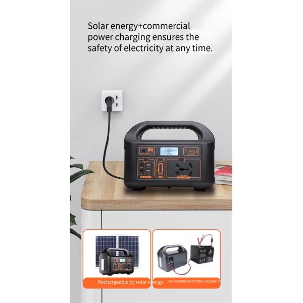 Кампинг Энергохранилище Дом Внешняя солнечная портативная станция зарядки 110 В Мобильная энергия
