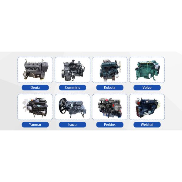 Перкинс 1104D-44ta Двигатель C4.4 83кВт 2200 вращений в минуту Полный двигатель
