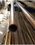 ASTM B111 C70600 Seamless Copper Tube High Performance For Condensers