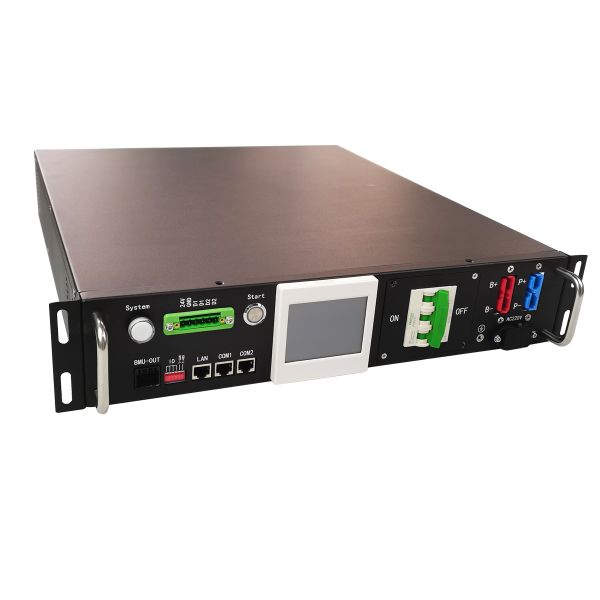 GCE RS485 CAN протокол Солнечная батарея система ESS BMS 204.8V50A 64S Высокое напряжение 2U BMS