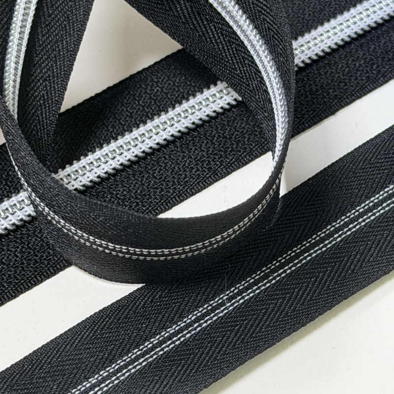 Light Luxury #5 Vacuum Plated Nylon Zipper Customizable Color Schemes