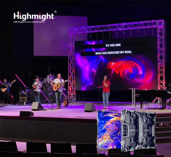 Indoor RH-B PH3.91 Full Color Rental LED display screen video wall. Can be spliced freely