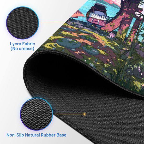 Waterproof Mouse Pad Large Rubber Mousepad for Desk Custom Gaming Mouse Mat XYDAN