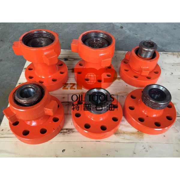 Фланец переходника катышкы переходника Wellhead соединения RTJ API WECO красный сверля