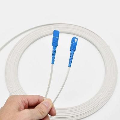 GJYXCH Drop Cable 2 Core Fiber Optic Patch Cord Self-Support G657A