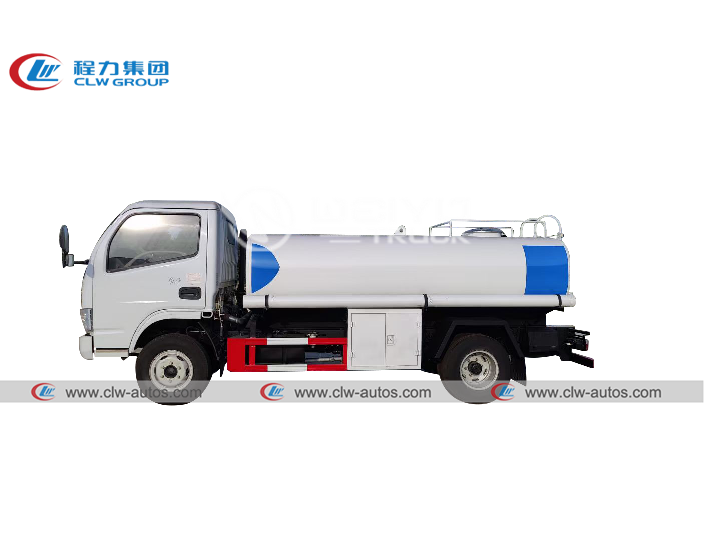 5000liters Stainless Steel Water Tank Truck Water Transportation Truck