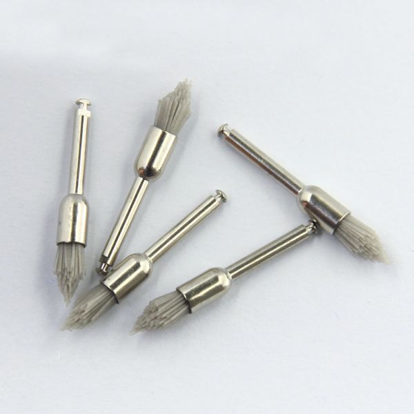 Polishing Prophy Cup Dental Abrasive Fiber Al Oxide Tapered Pointed Head Shape Latch Style